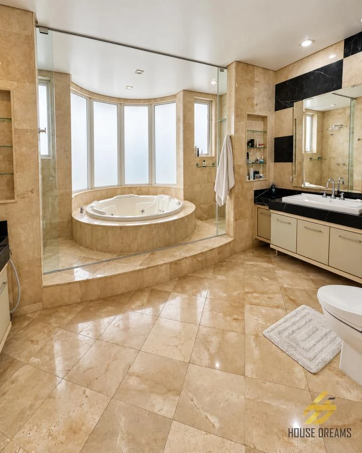 344 m² apartment with a walk-in closet and a bathtub — photo 11