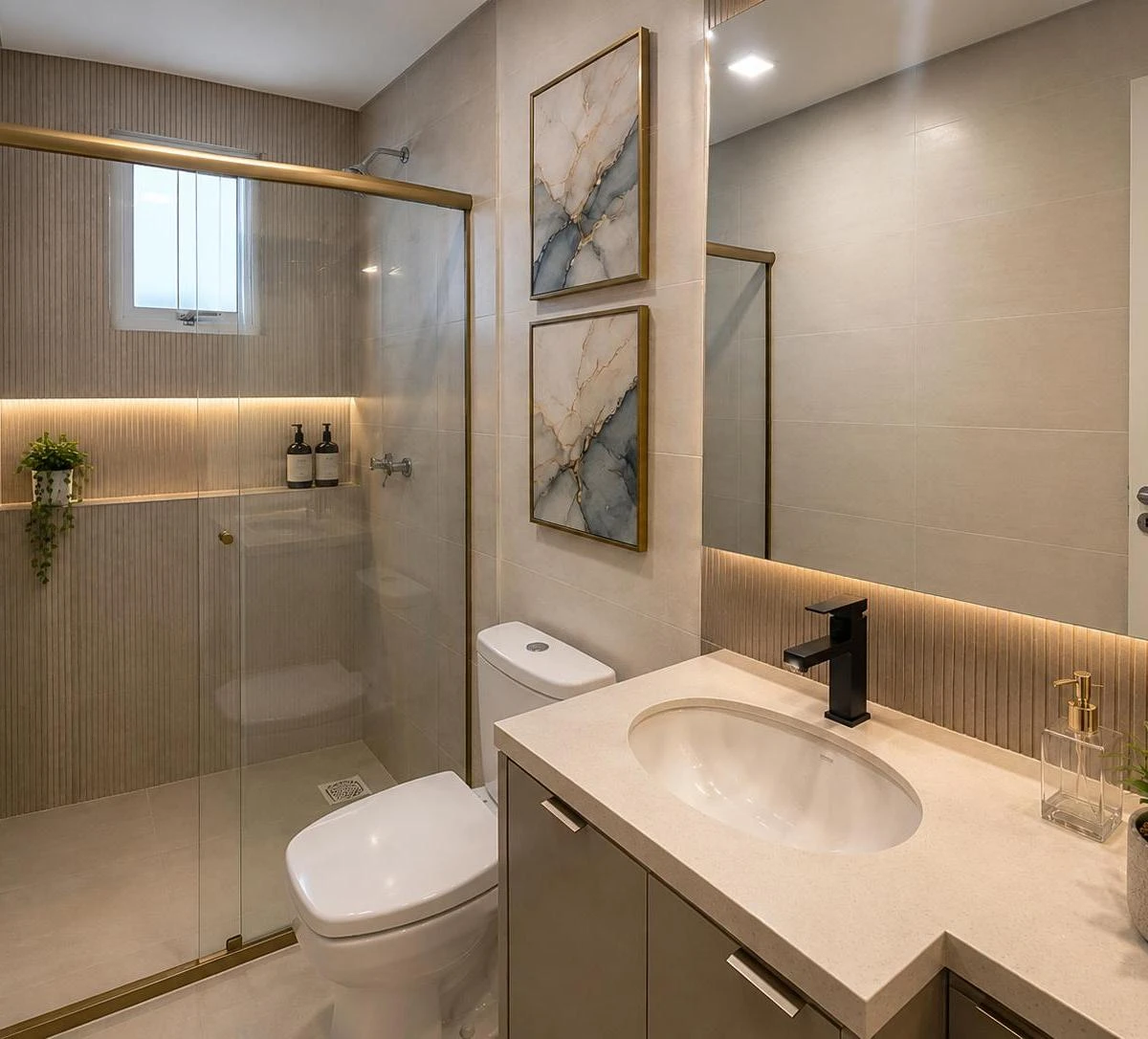 One-bedroom apartment with a washing machine — photo 6