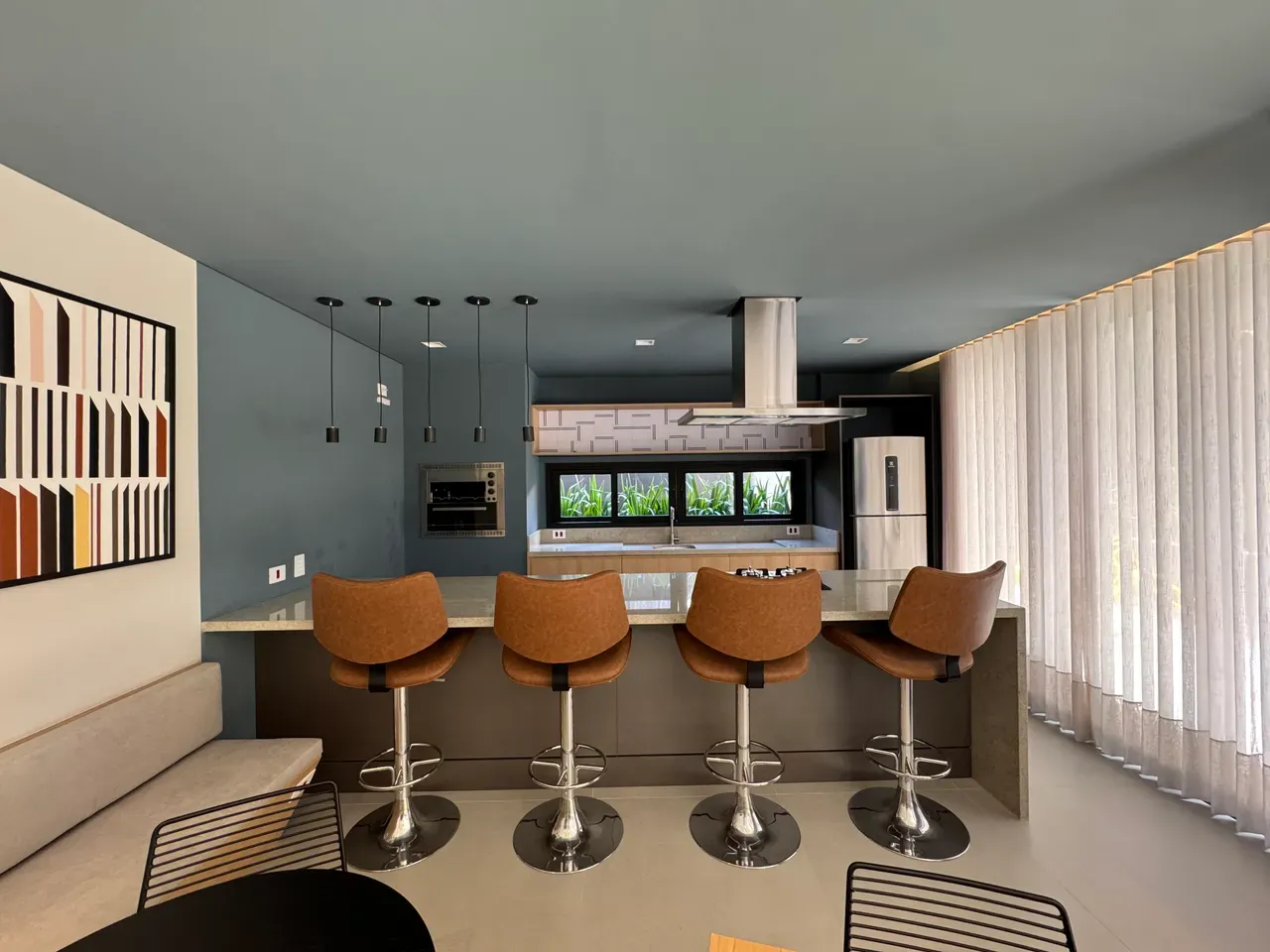 Furnished apartment with 2 bedrooms and integrated kitchen — photo 37