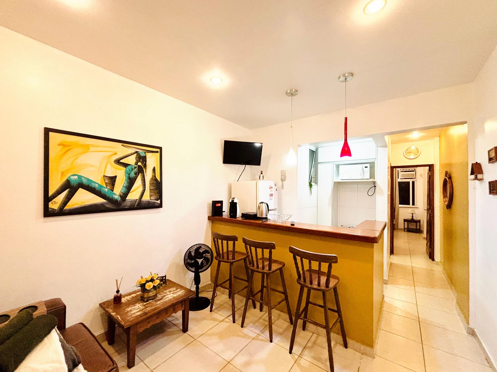 Furnished apartment, 37 m², with a home office — photo 6