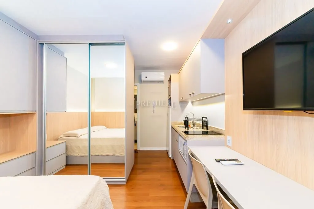 Estúdio mobiliado de 41 m² com 1 quarto e 1 banheiro — photo 2