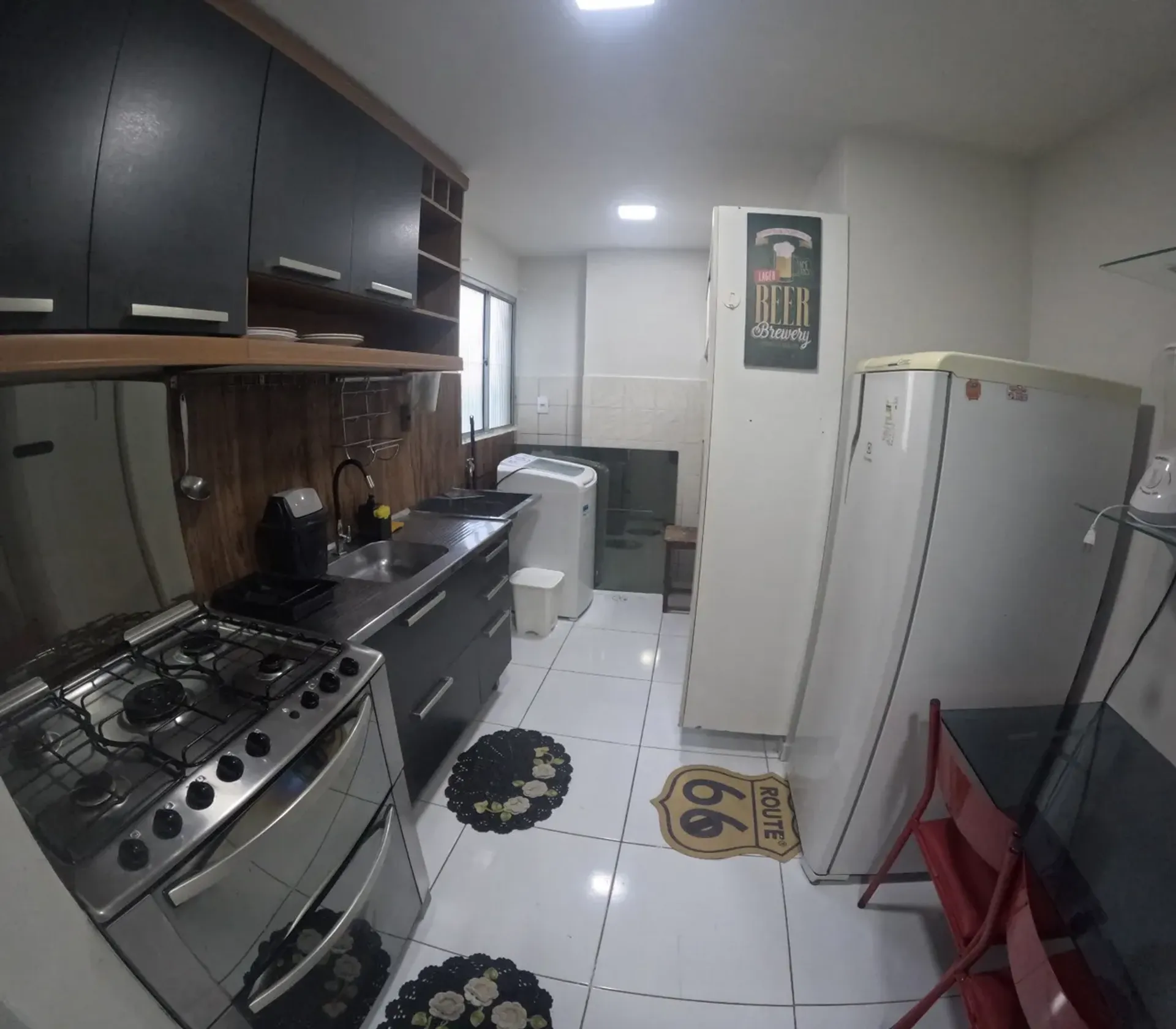 2-bedroom apartment with a washing machine in João Pessoa — photo 8