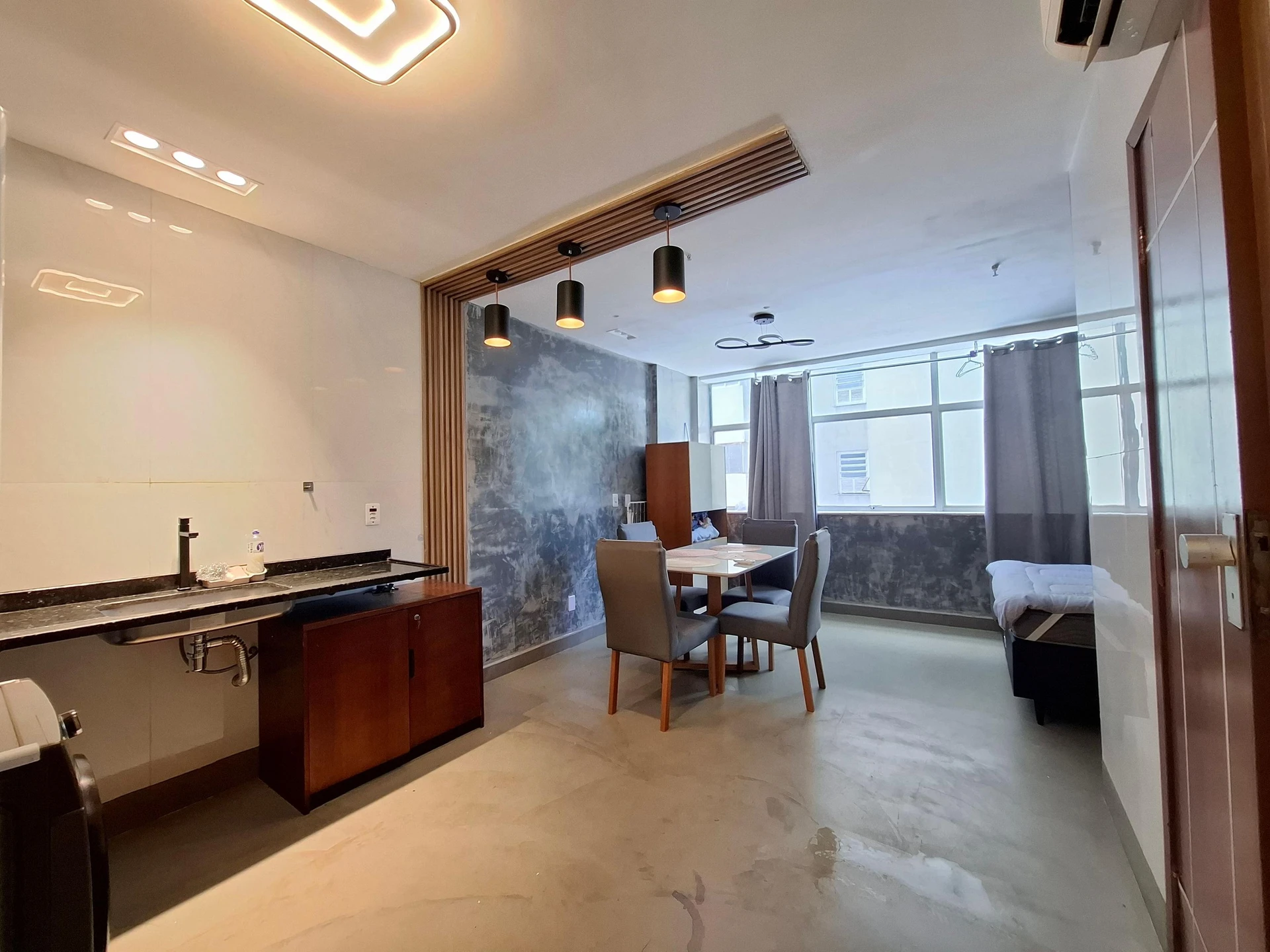1 quarto e máquina de lavar: apartamento de 35 m² — photo 2