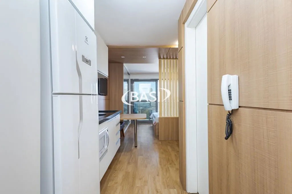 Estudio amueblado de 42 m² en el 15º piso con balcón — photo 64