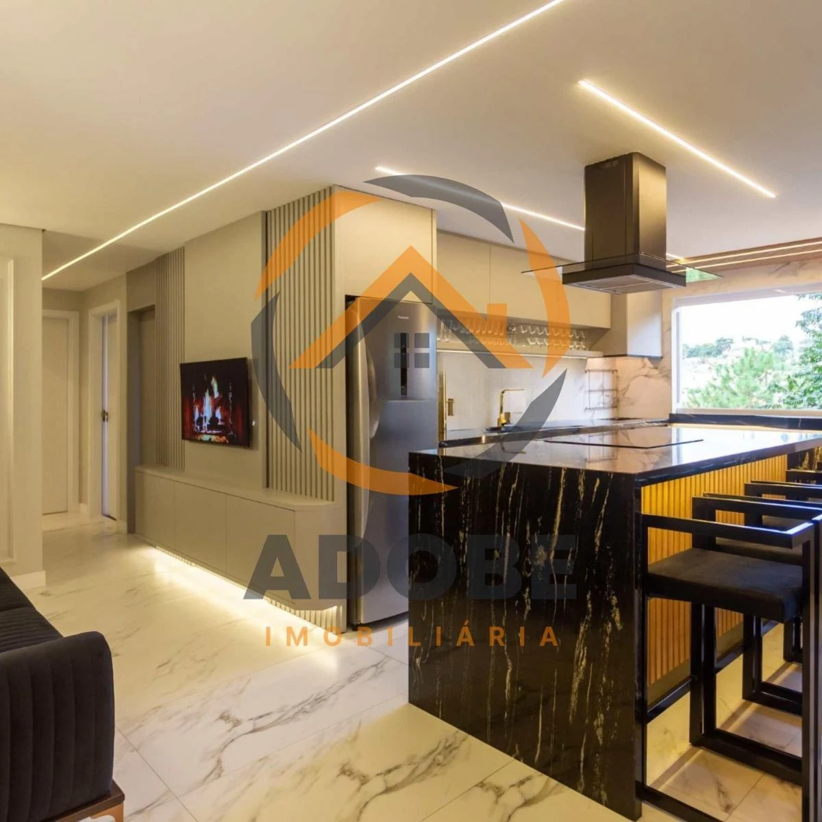 Застеклённый балкон и 3 спальни: квартира 88 м² — photo 2