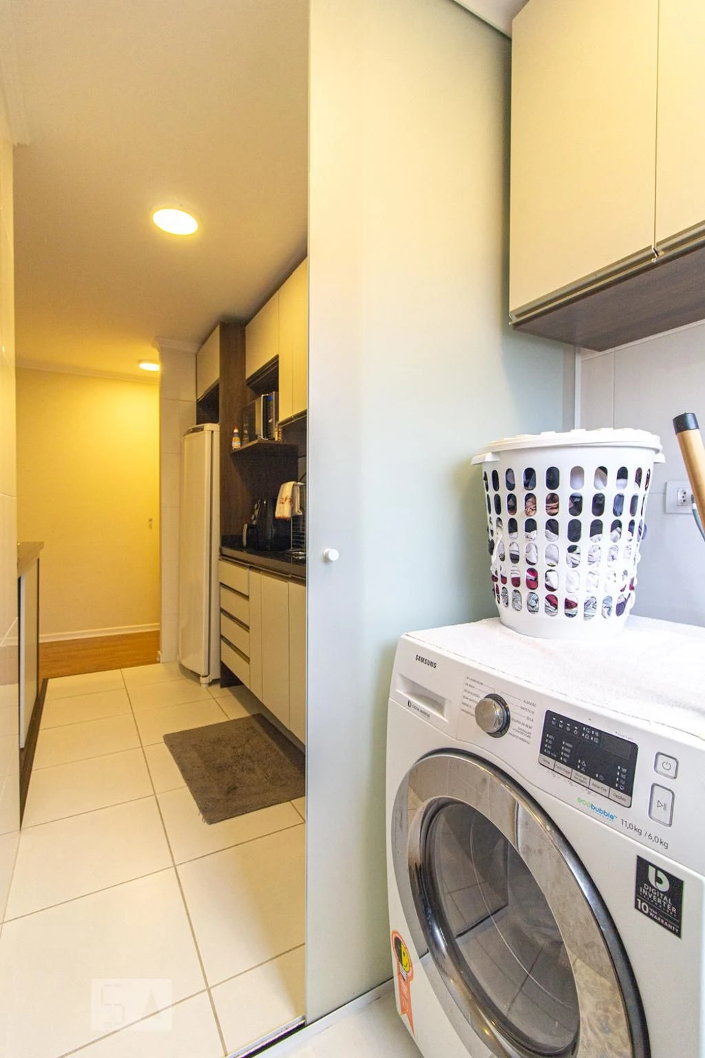 Washing machine in a 2-bedroom apartment, 60 m² — photo 13