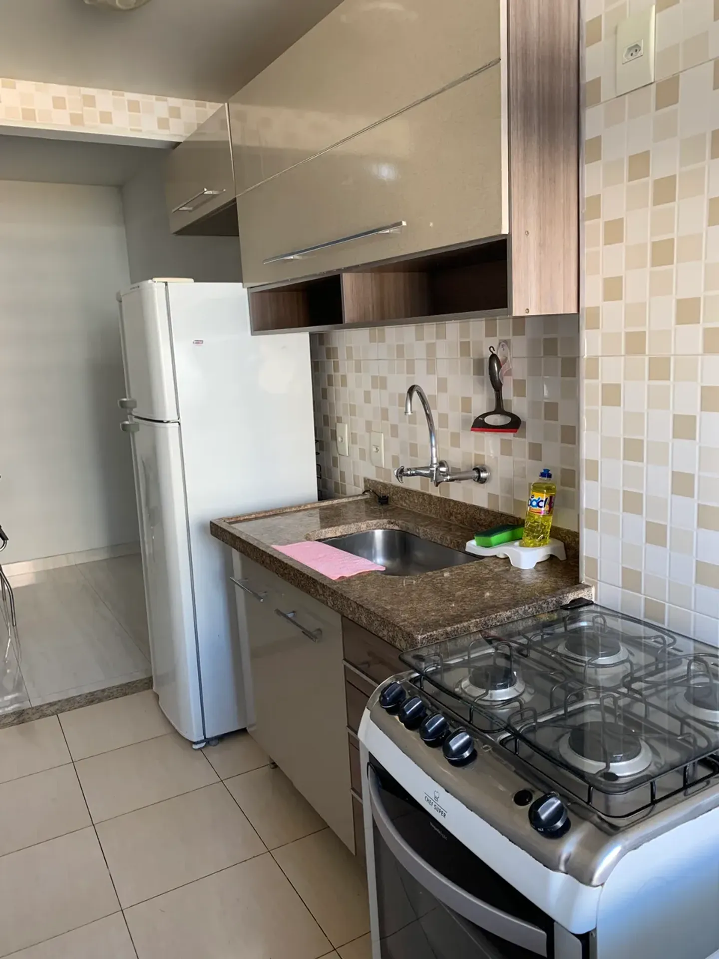 45 m² apartment with a washing machine and a home office — photo 4
