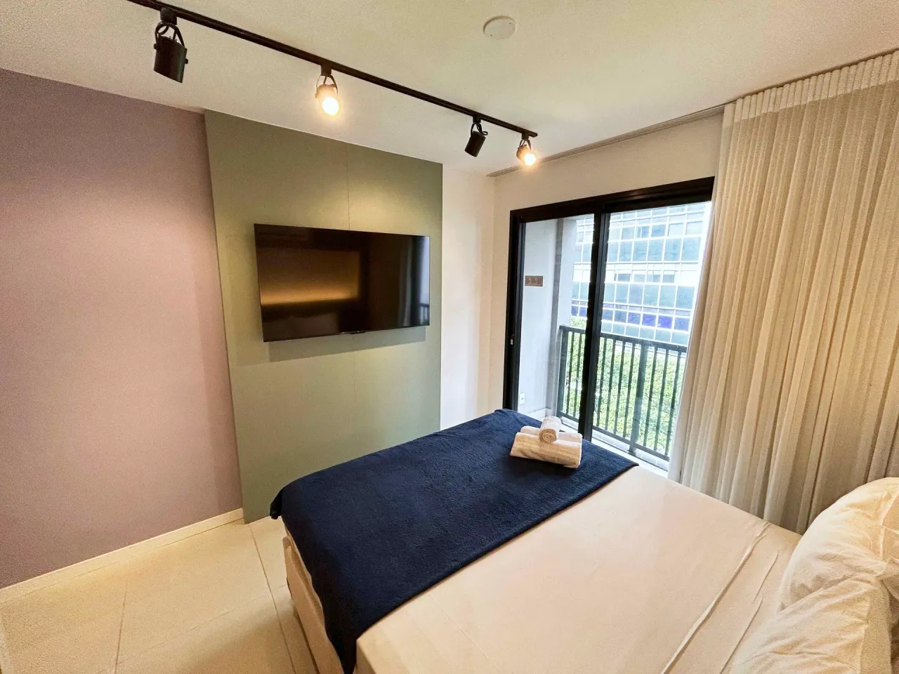 Apartamento mobiliado de 1 quarto e 1 banheiro com varanda — photo 5