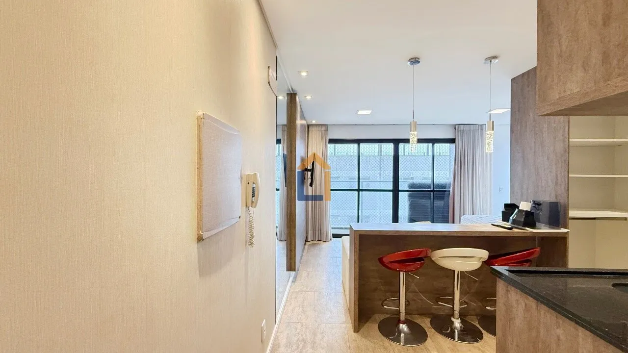 One-bedroom apartment with a dryer — photo 19