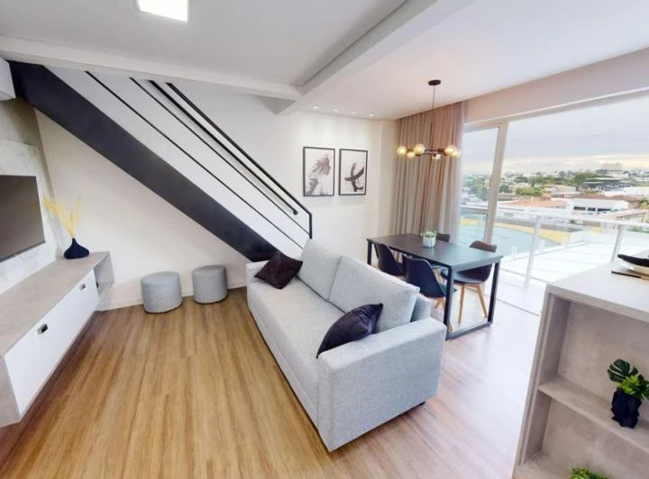 Apartamento mobiliado de 1 dormitório com 50 m² — photo 7