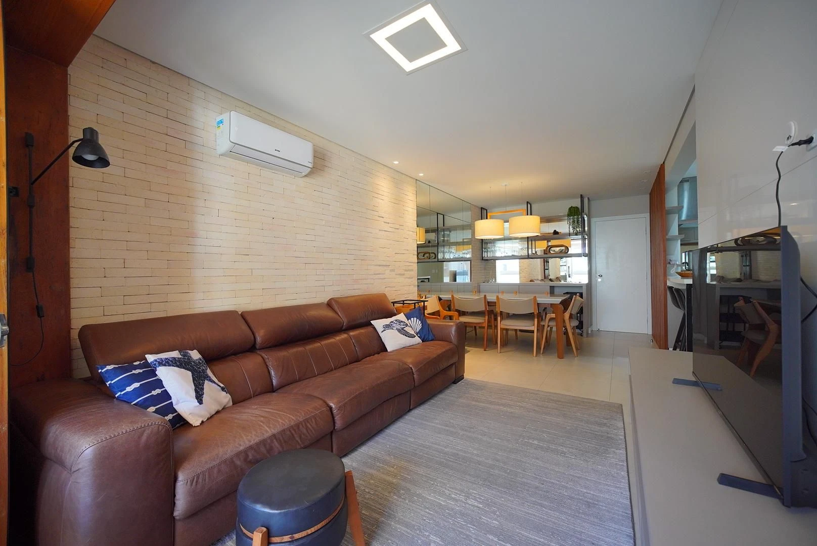 Furnished apartment with open-plan kitchen and 2 bedrooms