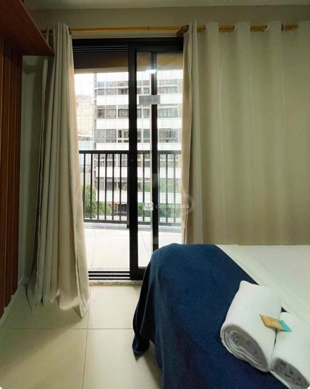 Furnished 1-bedroom apartment with balcony and 34 m² — photo 19
