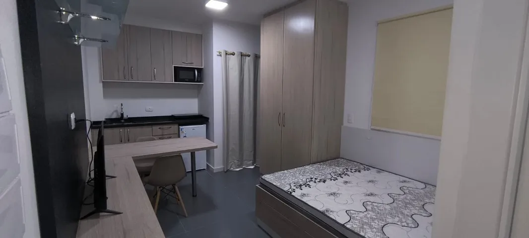 Furnished studio with 1 bedroom and 1 bathroom — photo 8