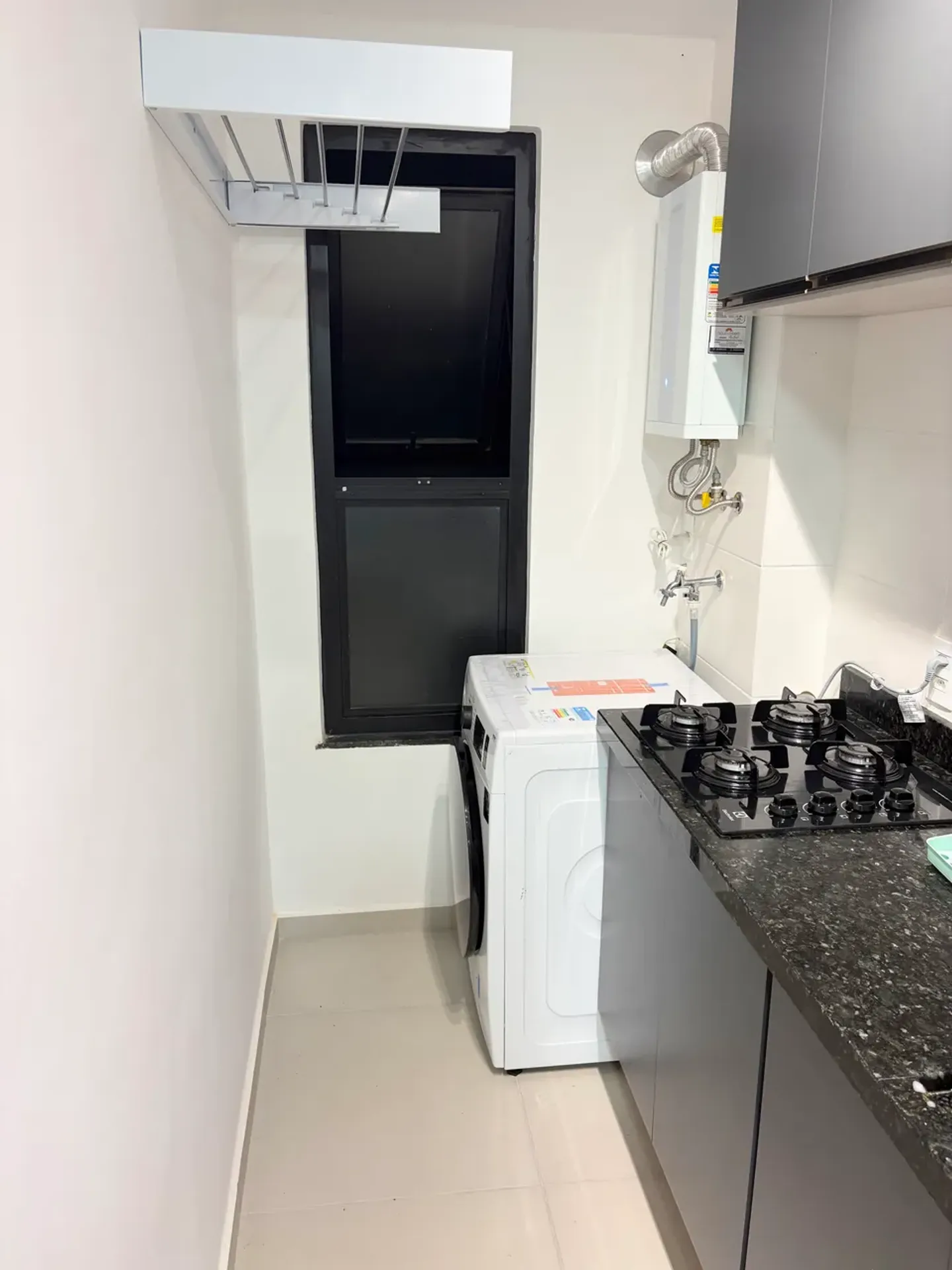 33 m² apartment with a washing machine and a dryer — photo 10