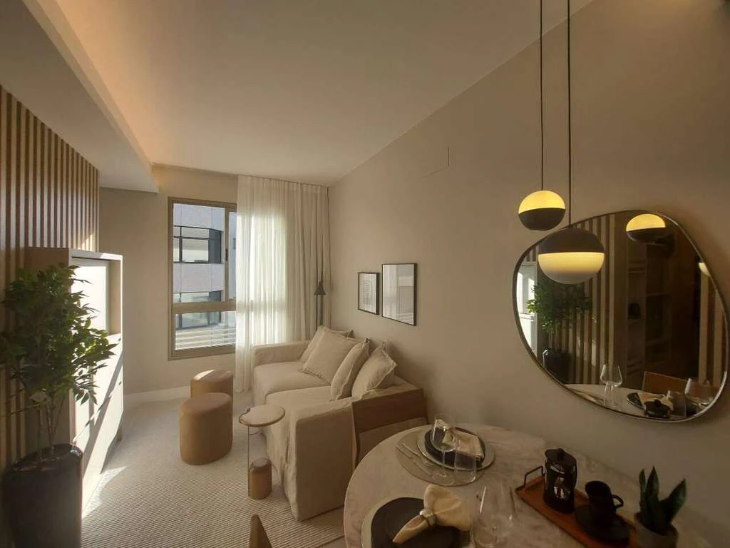 Apartamento amueblado de 1 dormitorio con cocina abierta — photo 2