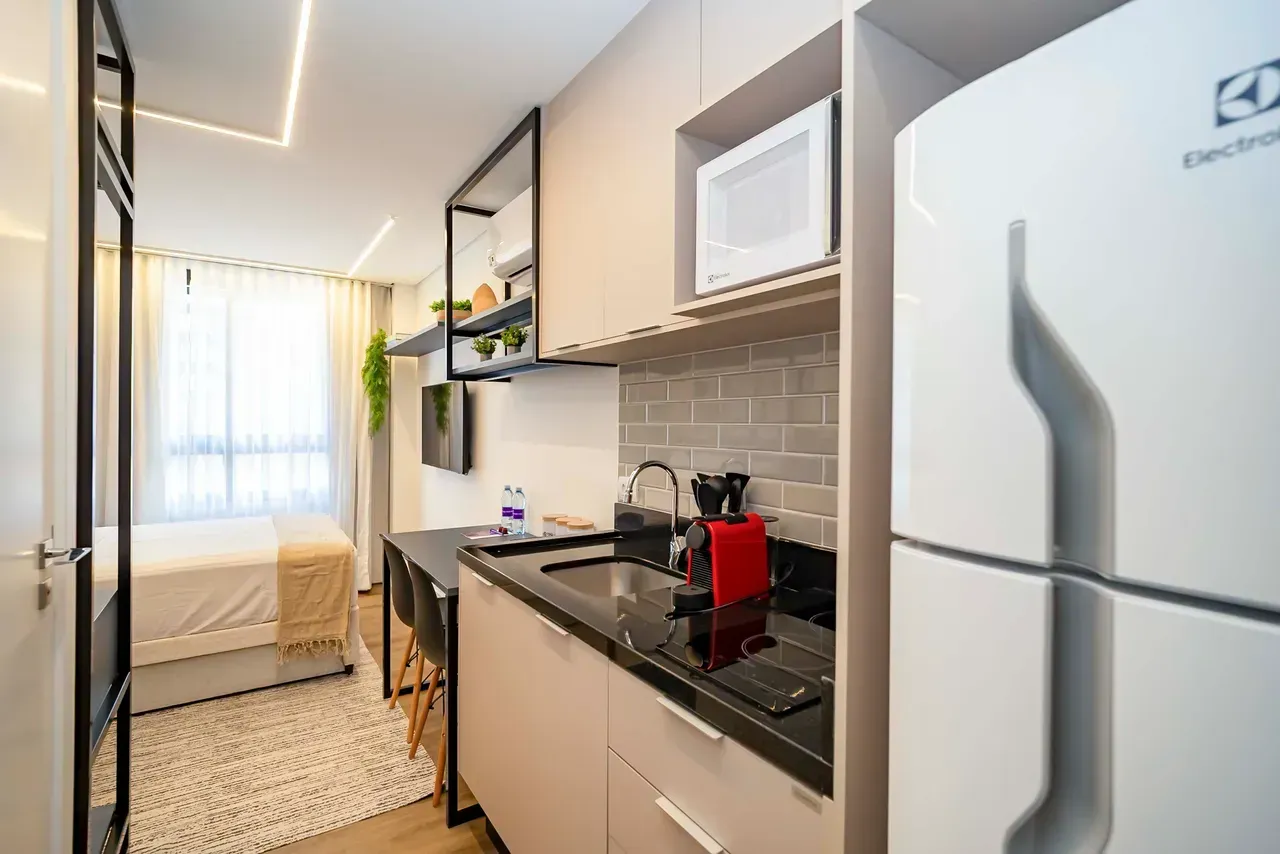 Apartamento amueblado de 1 dormitorio con escritorio — photo 2