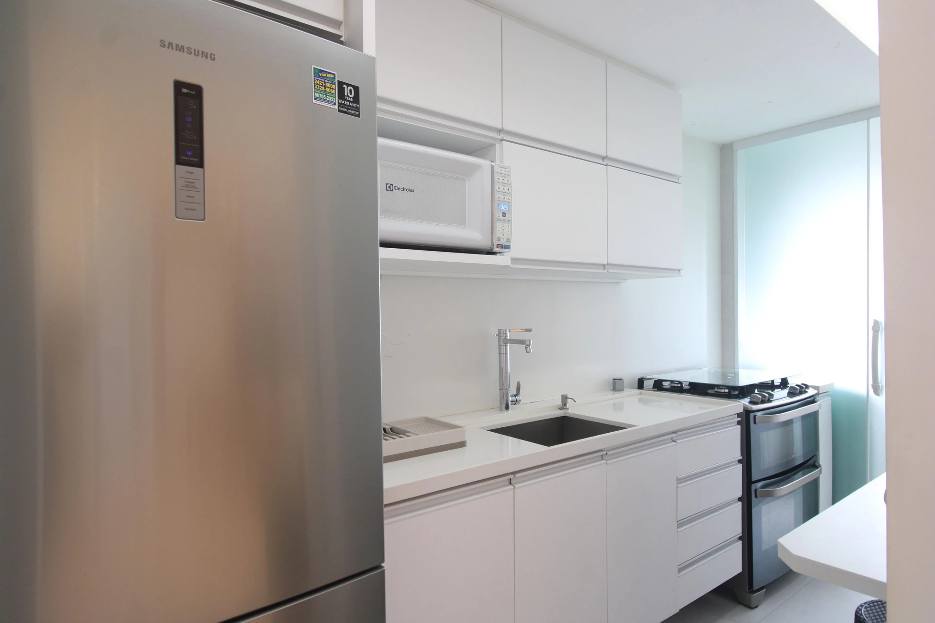 Apartamento mobiliado de 2 quartos em condomínio com sauna — photo 4