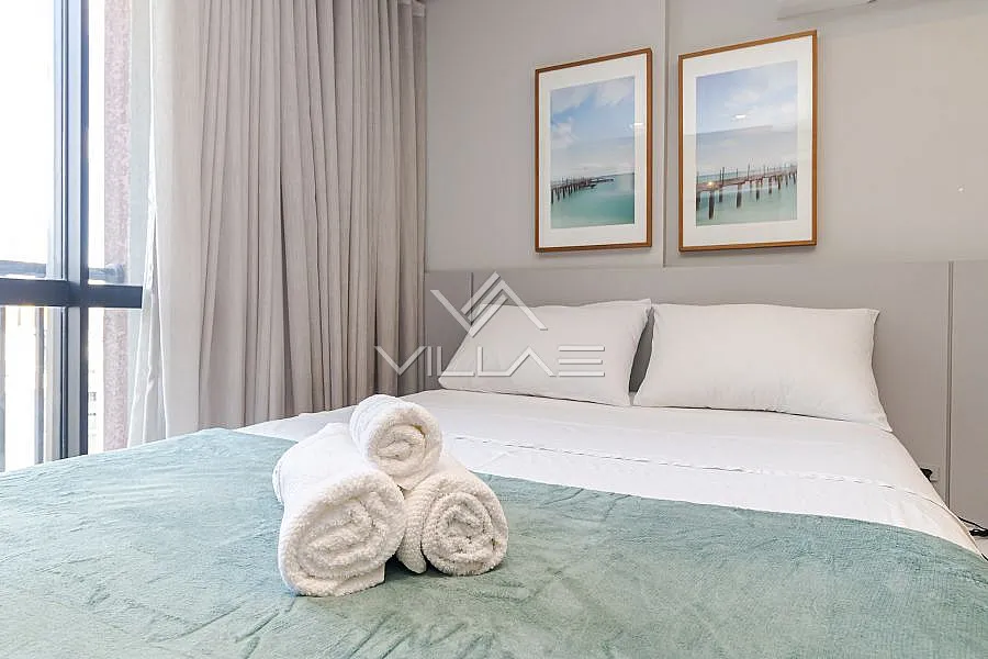 Furnished studio 28 m² with 1 bedroom and 1 bathroom — photo 19