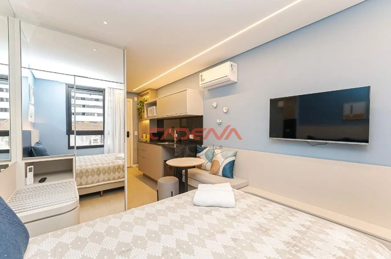 Furnished apartment, 18 m², with a home office