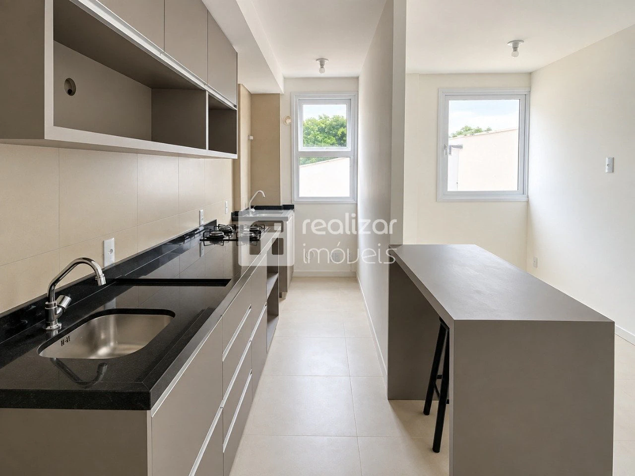 Apartment, 37 m², with a grill on the balcony — photo 2