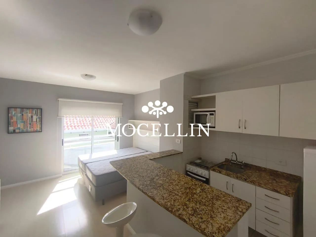 Apartamento mobiliado de 27 m² com 1 dormitório — photo 2