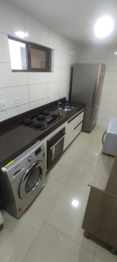 2-bedroom apartment with a washing machine in João Pessoa — photo 2