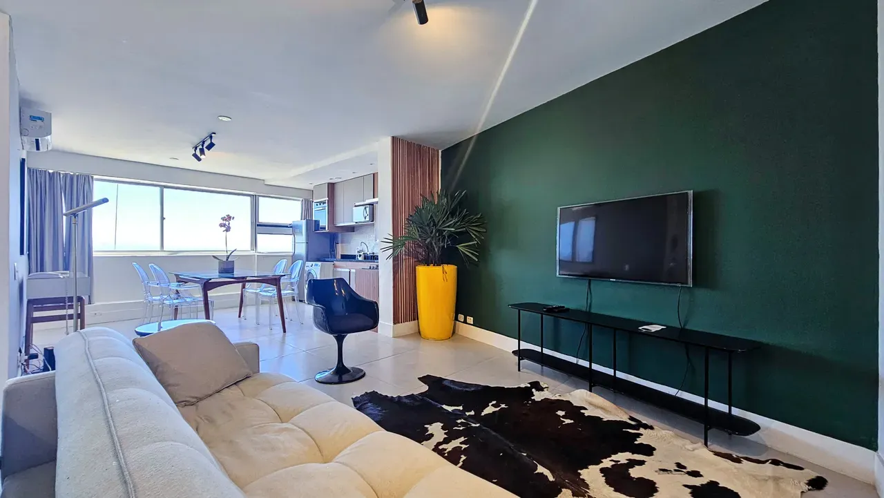 Furnished 52 m² apartment with an open-plan kitchen — photo 14