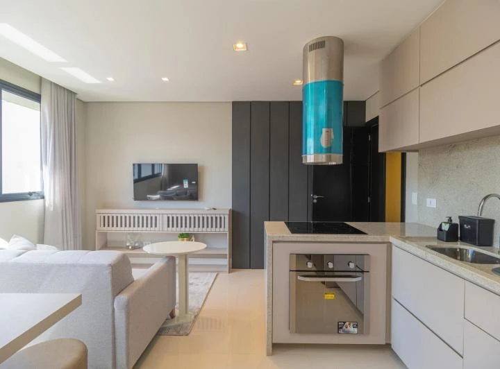 Furnished 1-bedroom apartment with 80 m² and an ensuite — photo 6