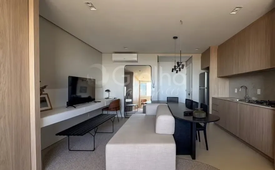 Furnished studio with 1 bedroom and integrated kitchen — photo 5