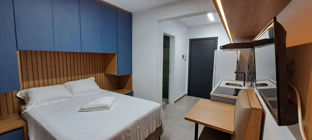 Estudio con 1 dormitorio y balcón — photo 2