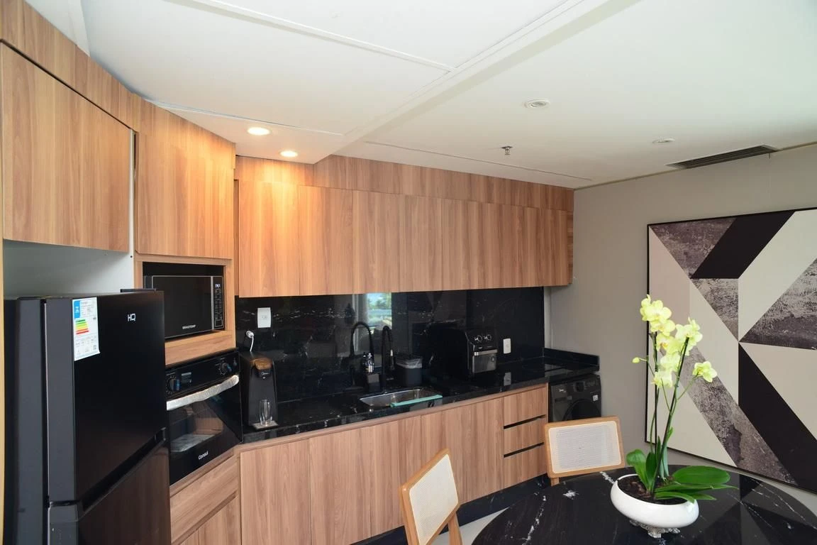 Apartamento mobiliado com 1 quarto e cozinha integrada — photo 16