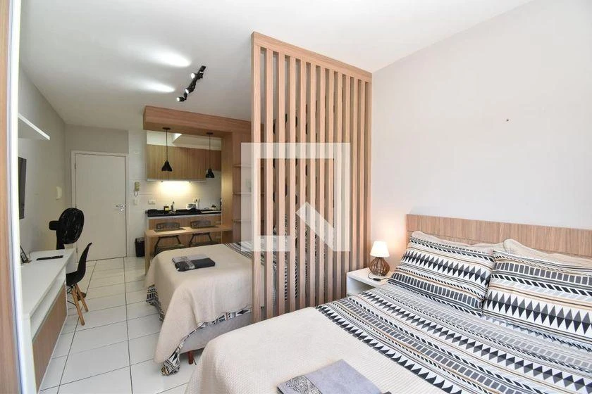 Kitnet amueblada de 27 m² con 1 plaza y 1 dormitorio — photo 7