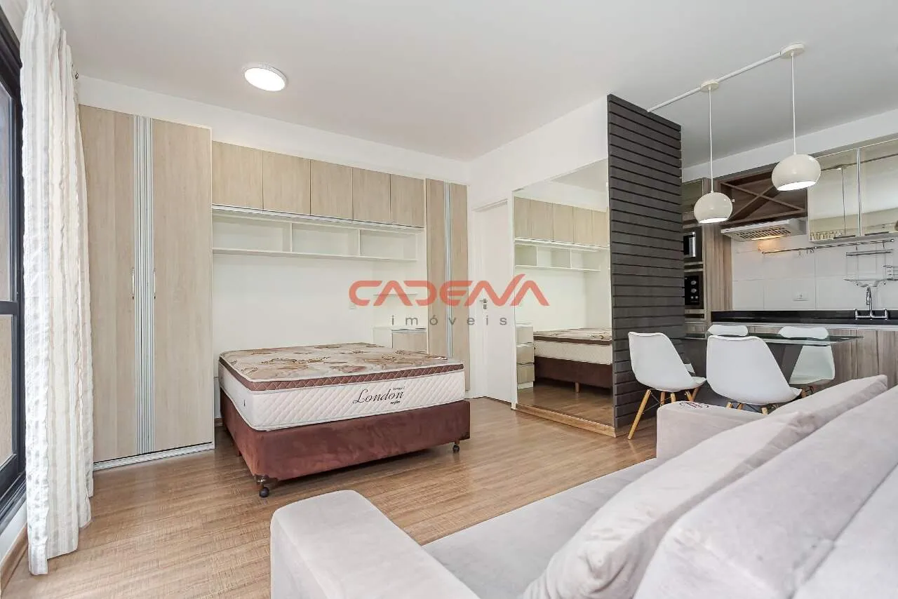 45 m² studio with 1 bedroom, 1 bathroom and balcony — photo 7
