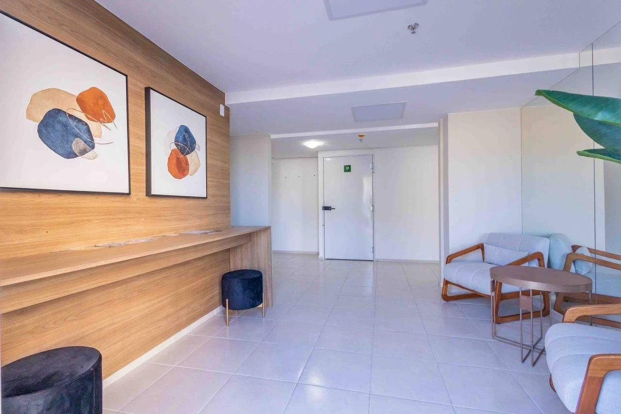 Mountain view in a 2-bedroom apartment, 48 m² — photo 18