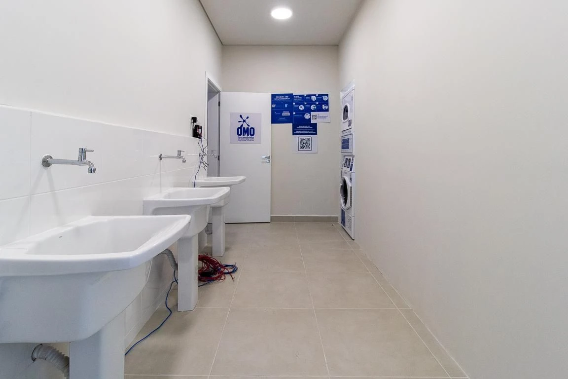 Studio com máquina de lavar, Portão — photo 10