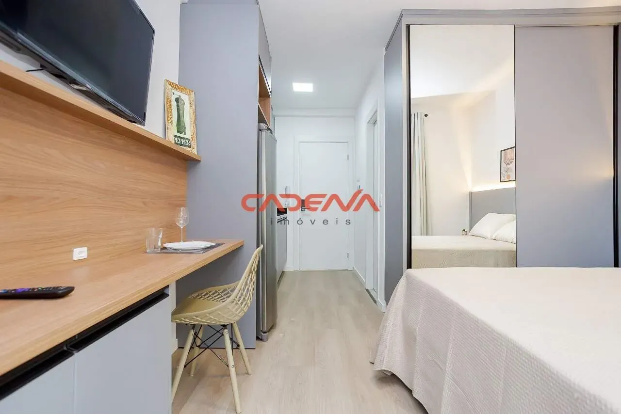 Studio de 39 m² com sacada, cozinha americana e sem vaga — photo 32