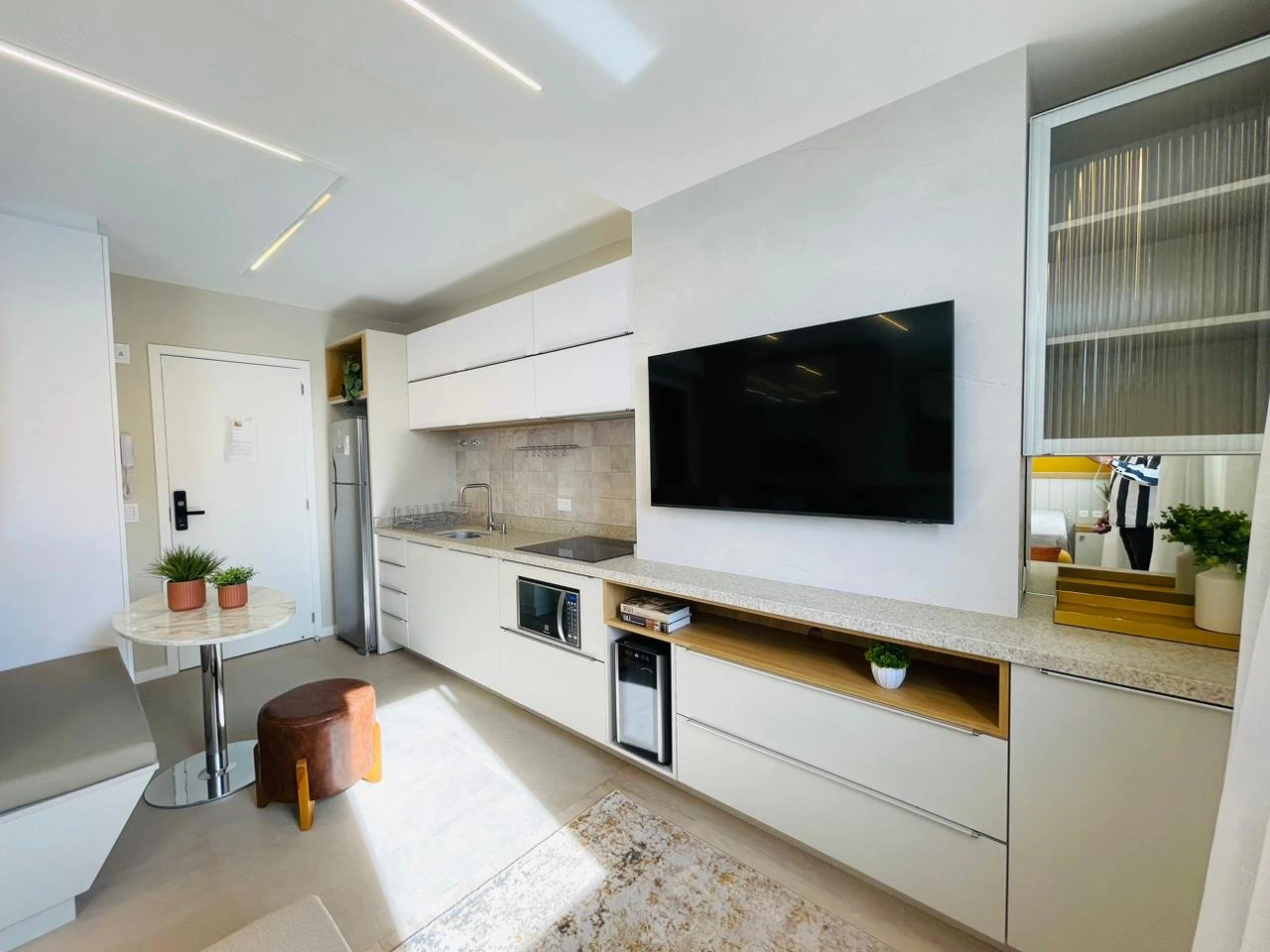Furnished apartment, 30 m², with a washing machine — photo 5