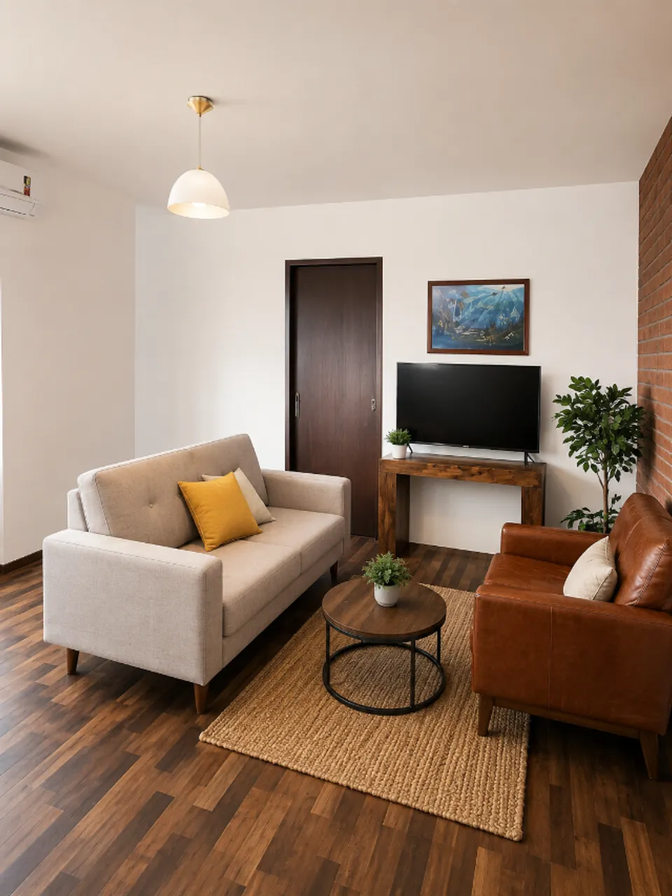 3-bedroom apartment with a closed kitchen and gas stove — photo 10