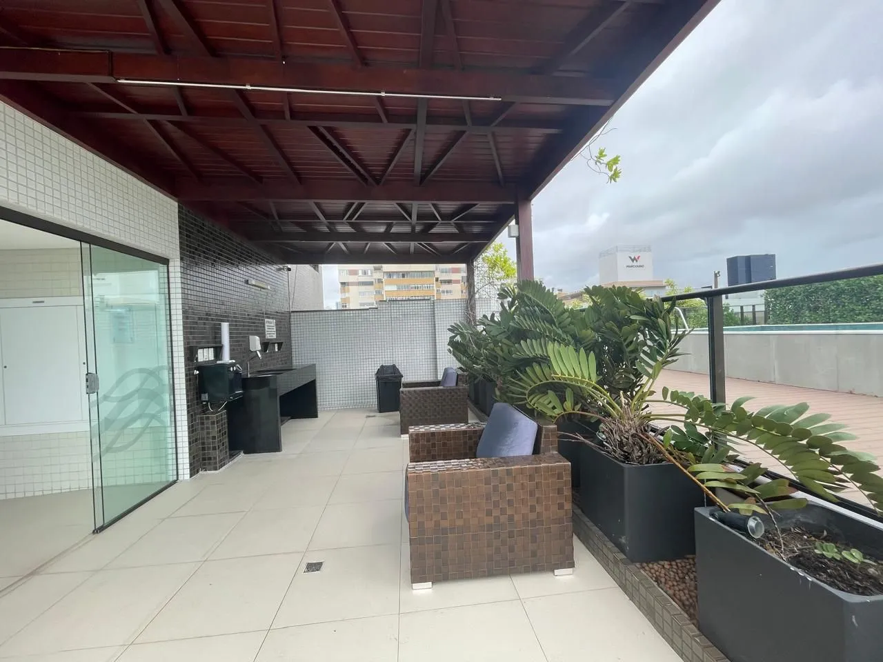 Furnished apartment with 2 bedrooms and balcony — photo 16