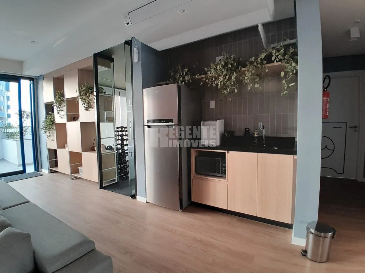 Furnished 21 m² studio with balcony grill — photo 11