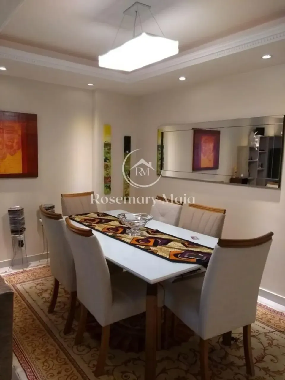 Apartamento mobiliado com 3 quartos e varanda de vidro — photo 5