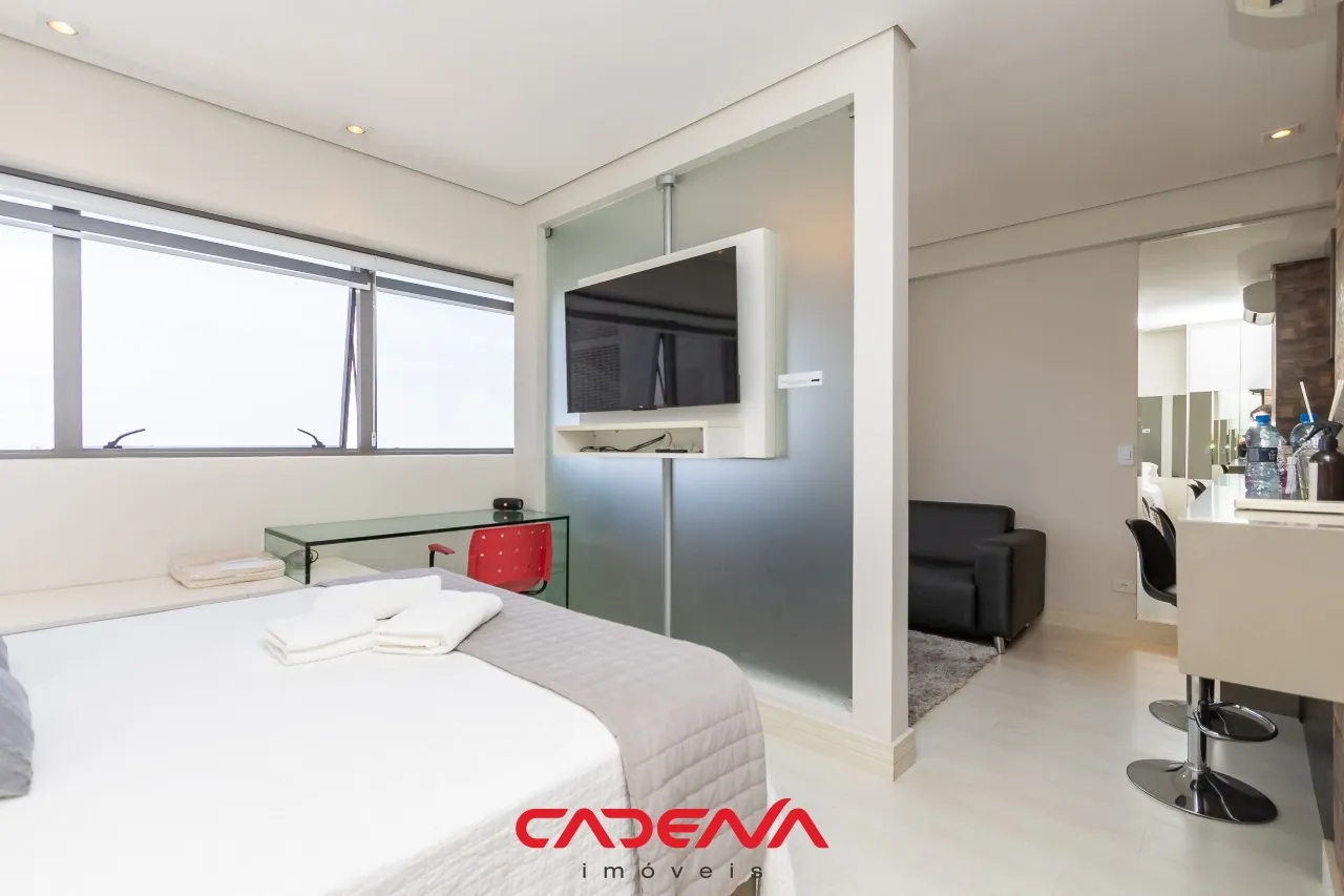 Studio mobiliado de 37 m² com vaga e cozinha integrada — photo 9