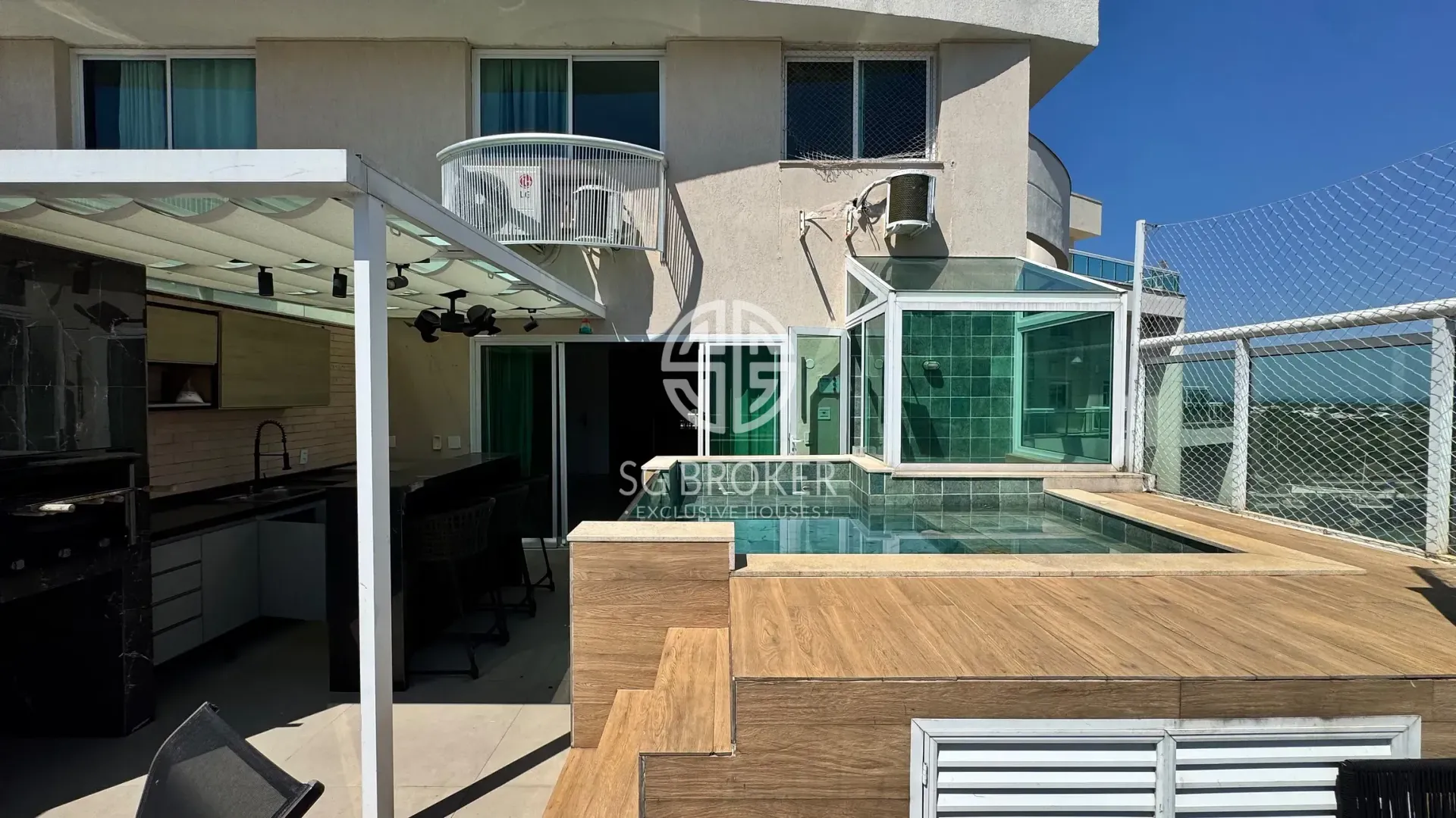 Vista a la montaña y 2 dormitorios: departamento de 124 m²