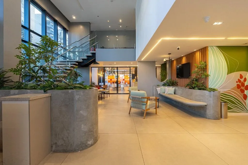 Studio mobiliado com 51 m², 1 quarto e vista da cidade — photo 14