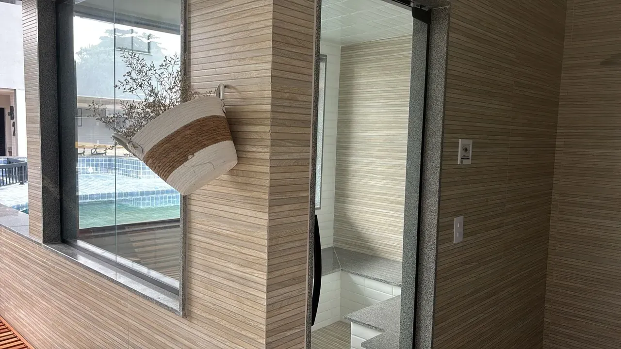 Apartamento de 1 quarto com cozinha integrada e vaga — photo 40