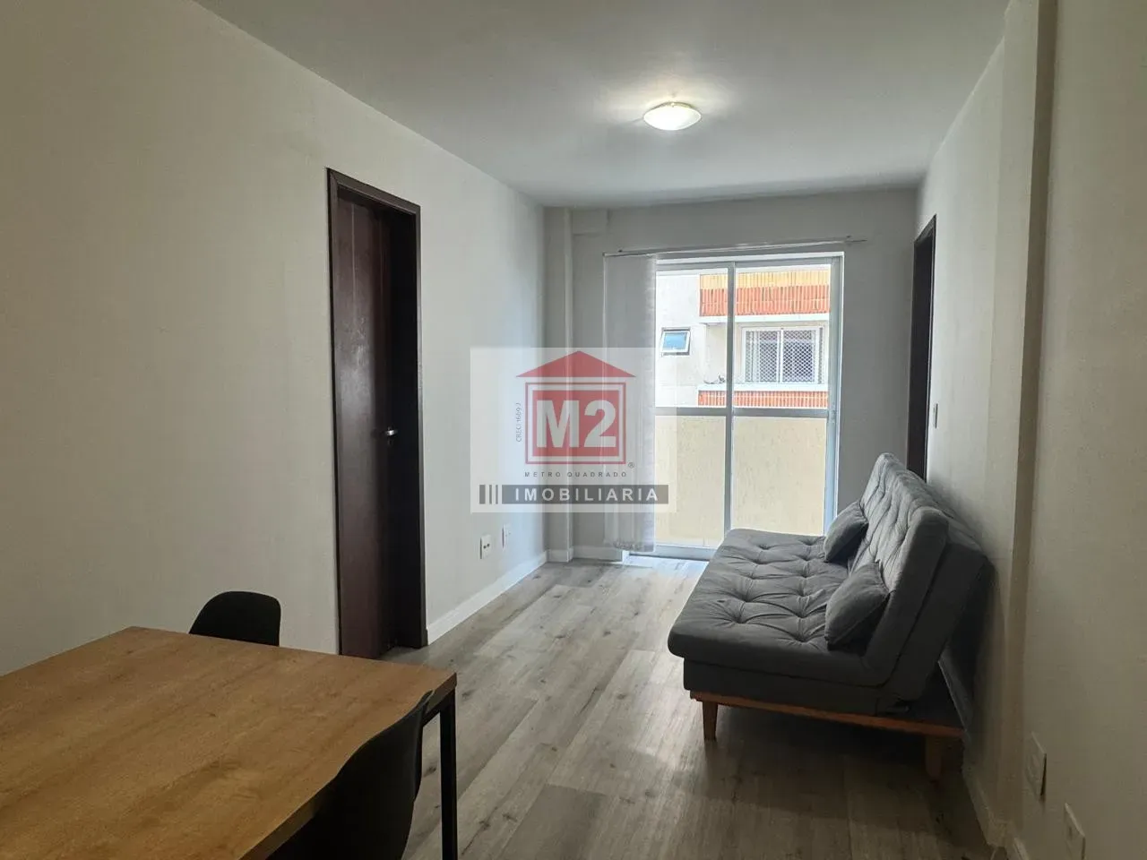 One-bedroom apartment with a washing machine in Curitiba