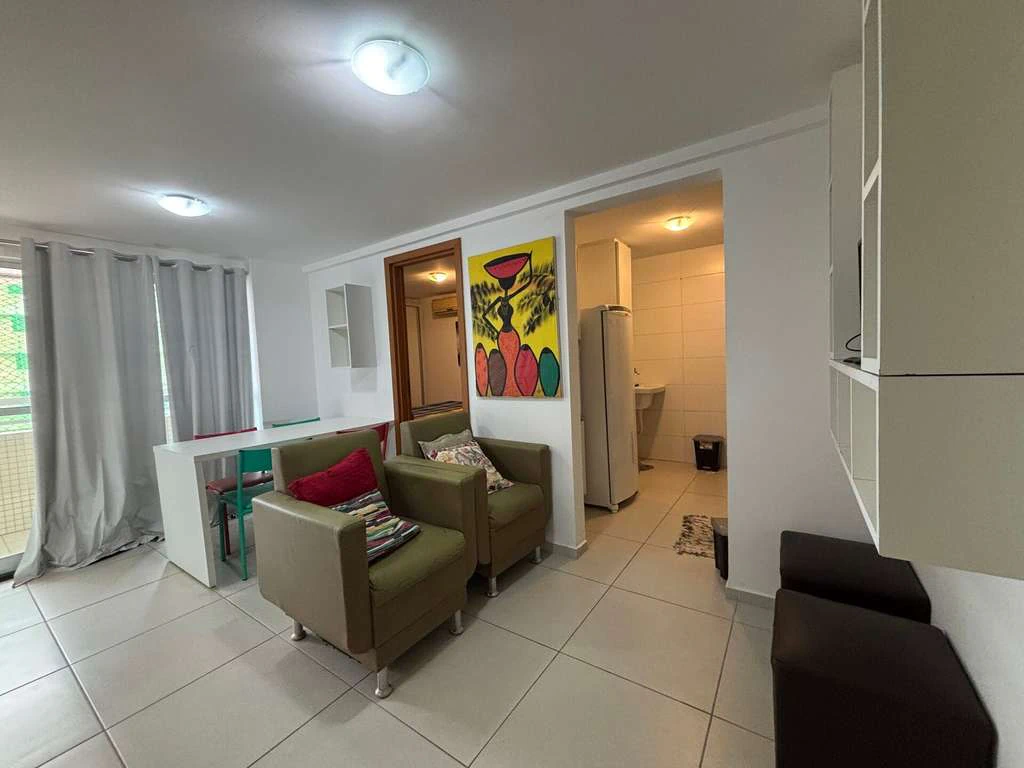 Furnished 50 m² apartment with 2 bedrooms and suite — photo 4