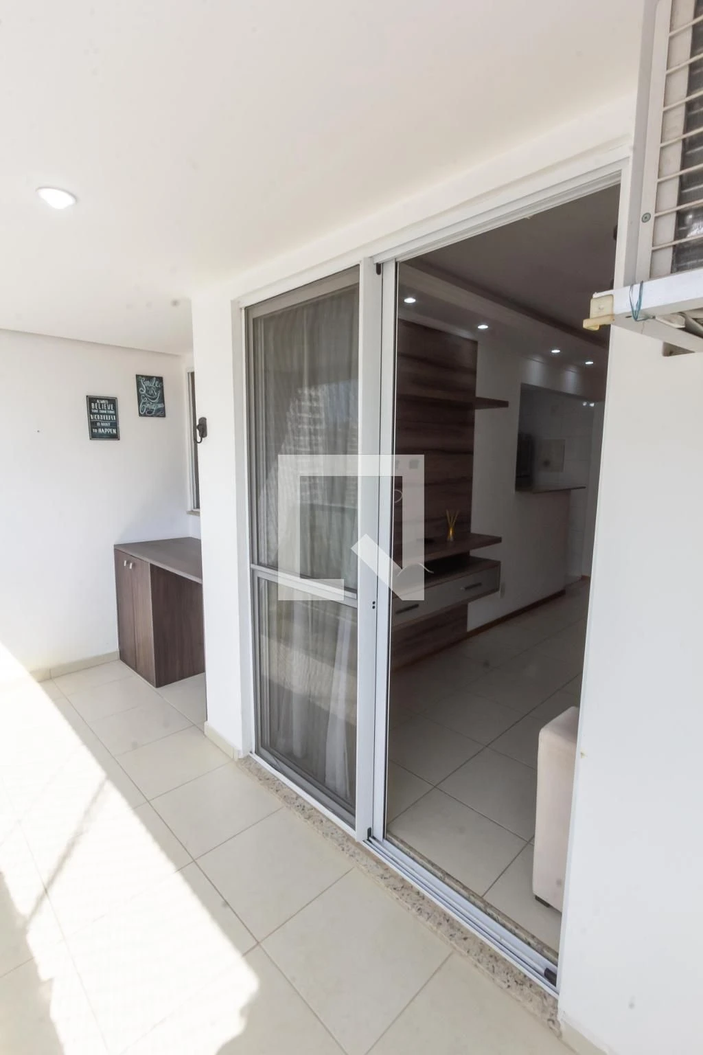 Balcony with a grill in a 2-bedroom apartment, 68 m² — photo 29
