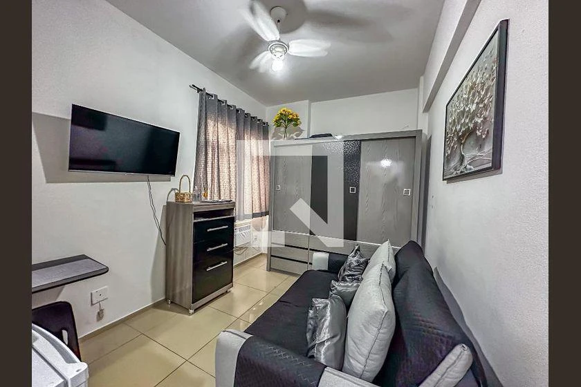 Furnished 1-bedroom apartment with 20 m², no parking