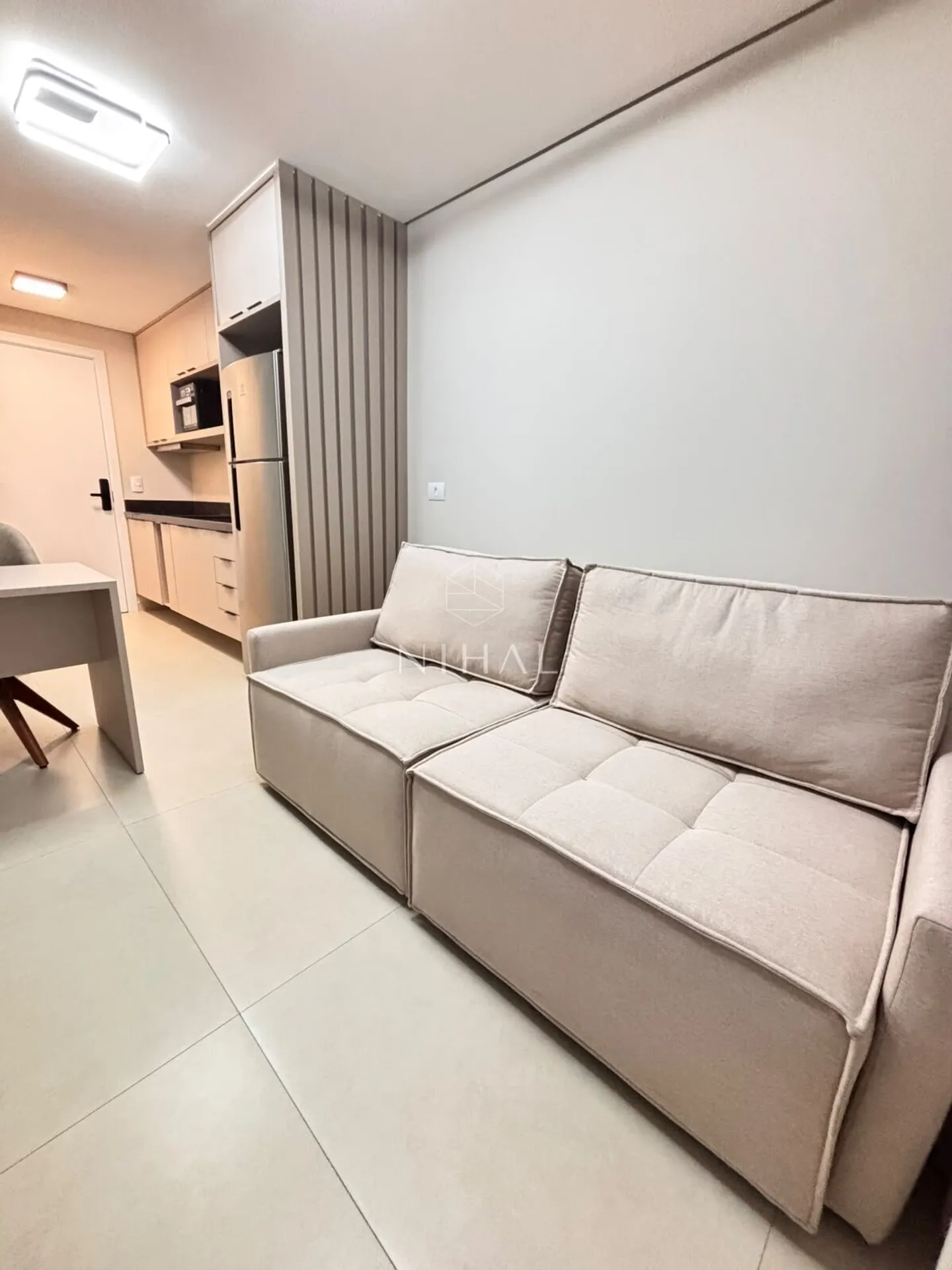 Furnished apartment, 45 m², with a washing machine — photo 2